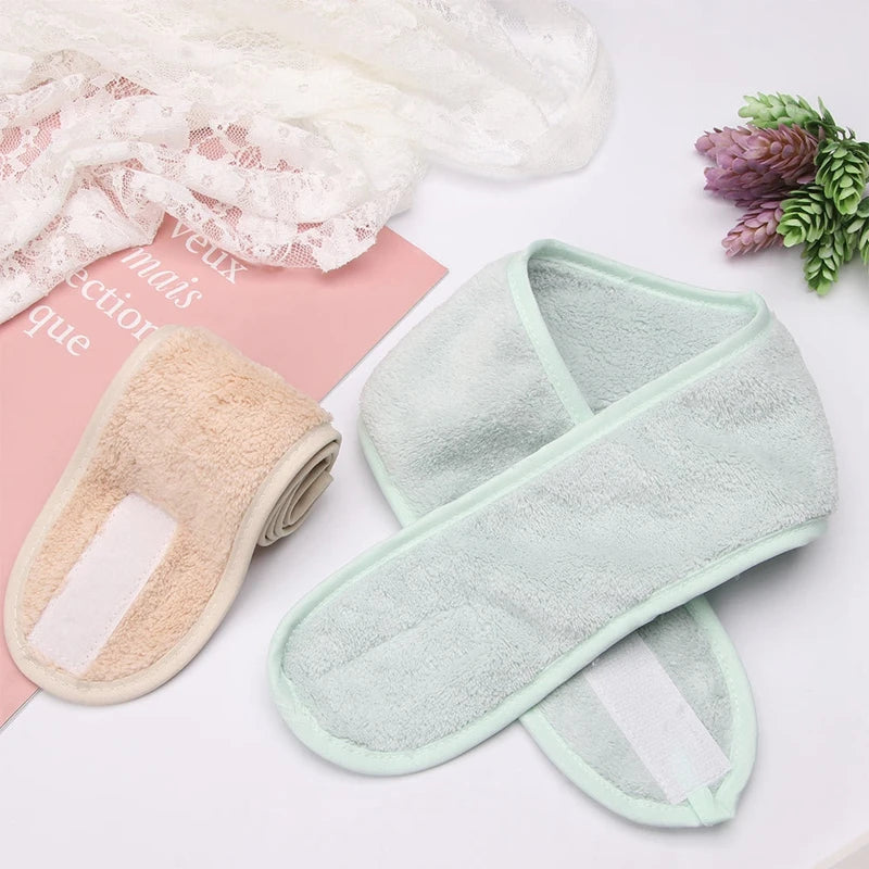 Faixa de Cabelo Soft para Skincare